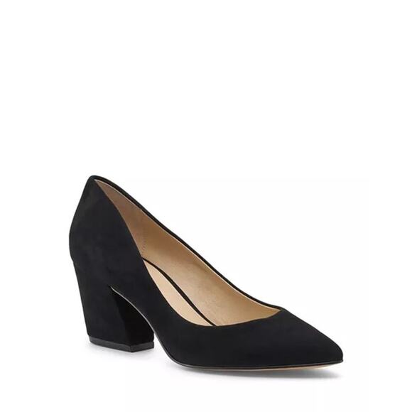 Botkier Stella Black Suede Pumps Size 7 - Picture 8 of 8